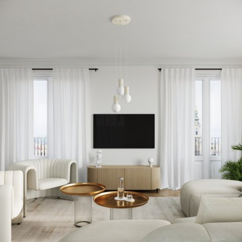 Lampa biurkowa HALO beżowa