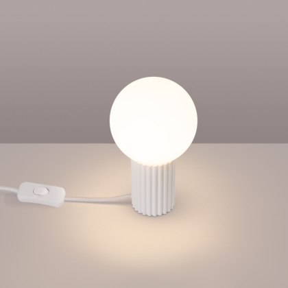 Sollux Lighting Lampa biurkowa HALO biała