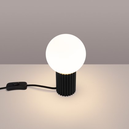 Sollux Lighting Lampa biurkowa HALO czarna