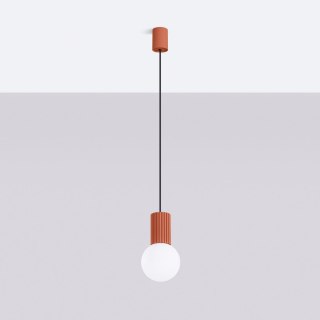 Lampa wisząca HALO 1 ochra czerwona