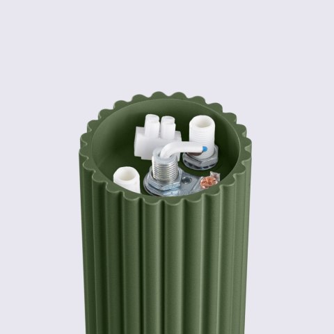 Plafon HALO zielony oliwkowy IP44