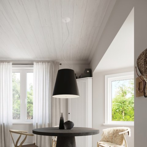 Żyrandol GENEVE 50 czarny