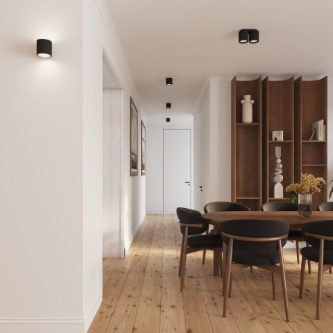 Kinkiet AURA czarny G9