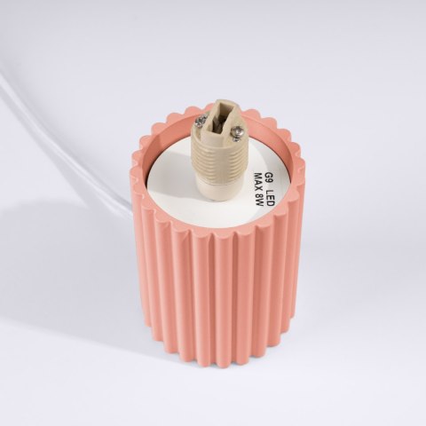 Lampa biurkowa HALO brzoskwiniowa