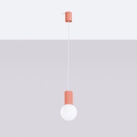 Lampa wisząca HALO 1 brzoskwiniowa