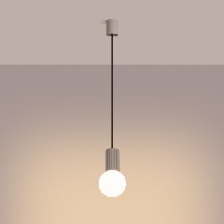 Sollux Lighting Lampa wisząca HALO 1 taupe