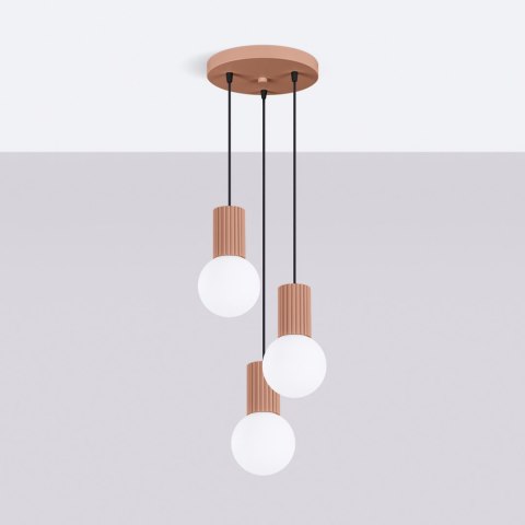 Lampa wisząca HALO 3P mocca