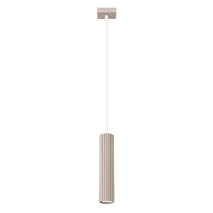 Lampa wisząca KARBON 1 taupe