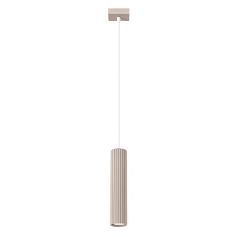 Lampa wisząca KARBON 1 taupe