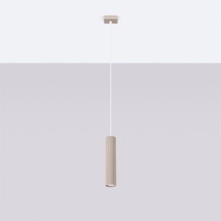 Lampa wisząca KARBON 1 taupe