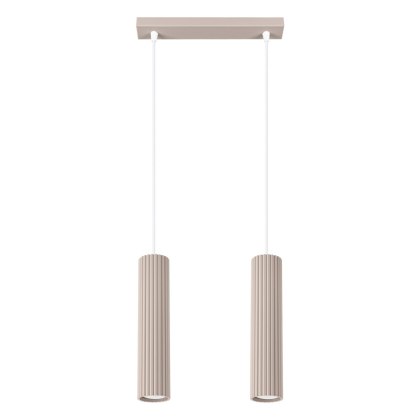 Lampa wisząca KARBON 2 taupe