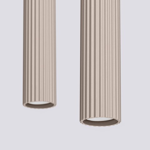 Lampa wisząca KARBON 2 taupe