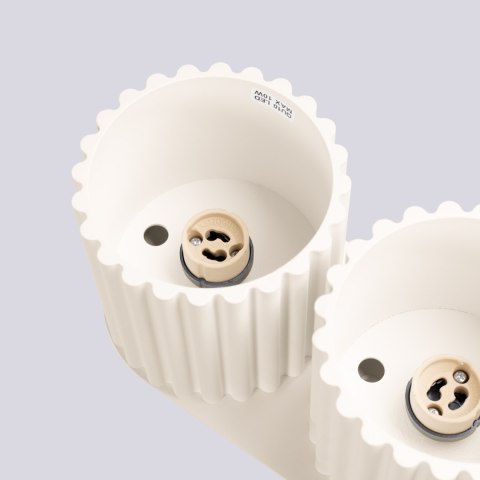 Plafon AURA 2 beżowy GU10