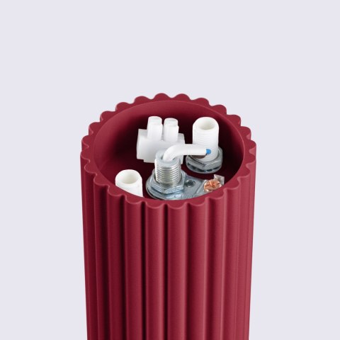 Plafon HALO burgund IP44