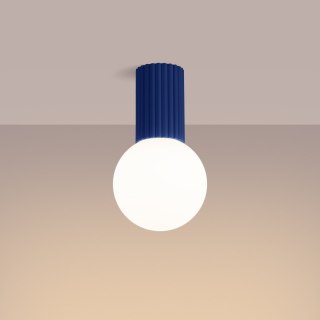Sollux Lighting Plafon HALO ultramaryna IP44