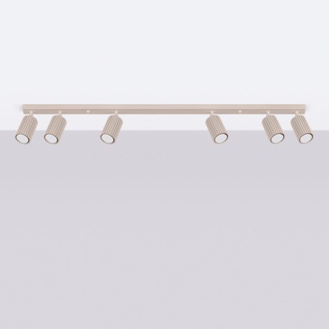 Plafon KARBON 6L taupe