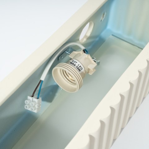 Kinkiet ceramiczny RIGATA beżowy