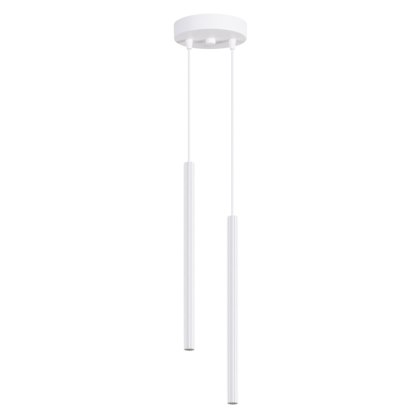 Sollux Lighting Lampa wisząca ARCHE 2P biała
