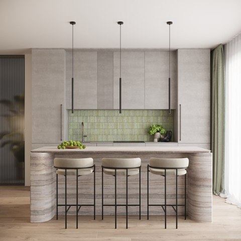 Lampa wisząca ARCHE 2P czarna