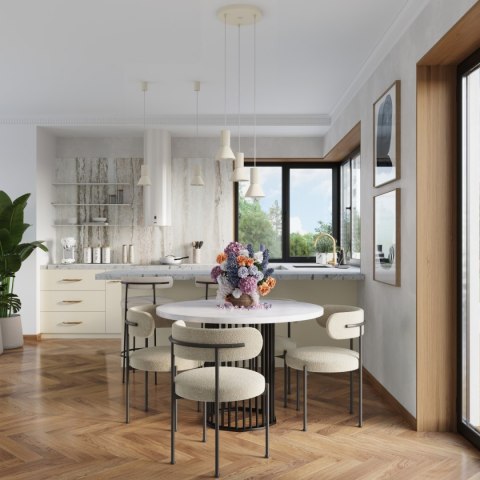 Lampa wisząca ESTRIA 3P beżowa