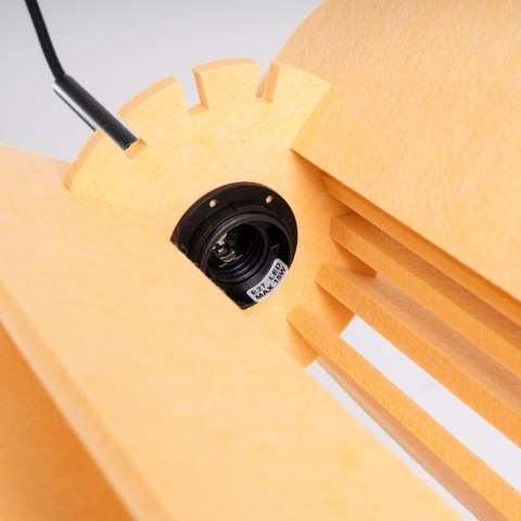 Lampa wisząca MULA 27 żółta