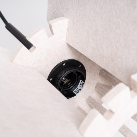 Lampa wisząca MULA 45 beżowa