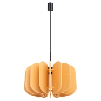 Sollux Lighting Lampa wisząca MULA 45 żółta