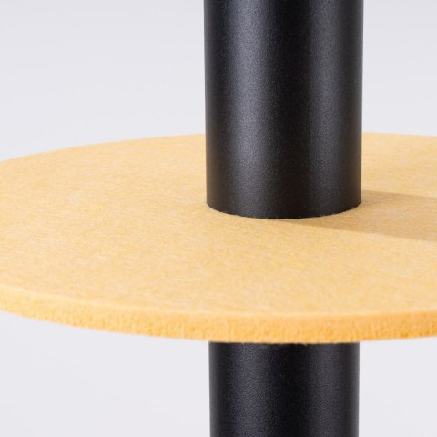 Lampa wisząca PELTA 1 czarna/żółta