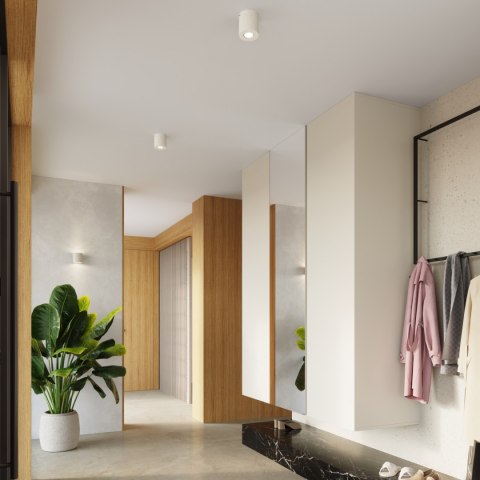 Plafon ORBIS beton beżowy