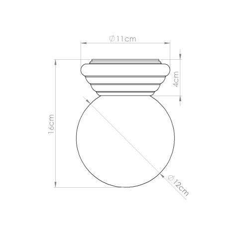 Kinkiet ZORI biały IP44