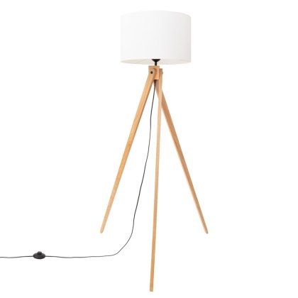 Sollux Lighting Lampa podłogowa NATT biała