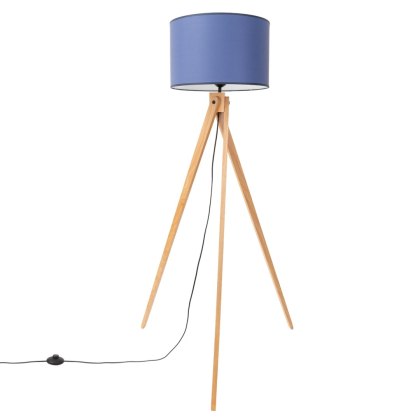 Sollux Lighting Lampa podłogowa NATT granat