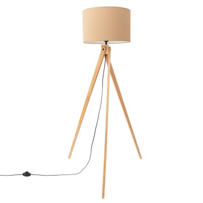 Sollux Lighting Lampa podłogowa NATT taupe