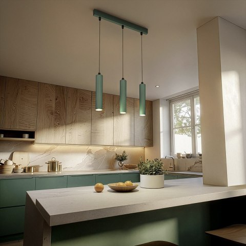 Lampa wisząca 3 x GU10 ESLA KJ217 biały