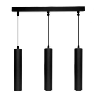 Lampa wisząca 3 x GU10 ESLA KJ217 czarny