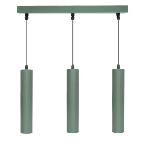 Lampa wisząca 3 x GU10 ESLA KJ217 oliwkowy