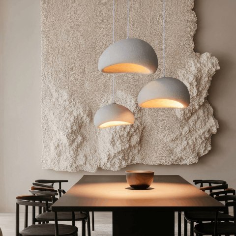 Lampa wisząca Nube 30cm biała Light Prestige