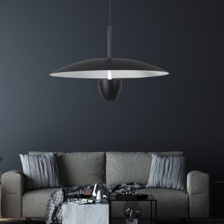 Light Prestige Lampa wisząca Ufo L czarna LED CCT