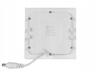 PANEL LED PODTYNKOWY PLAFON SUFITOWY KWADRAT PL-B03 6W B.CIEPŁA