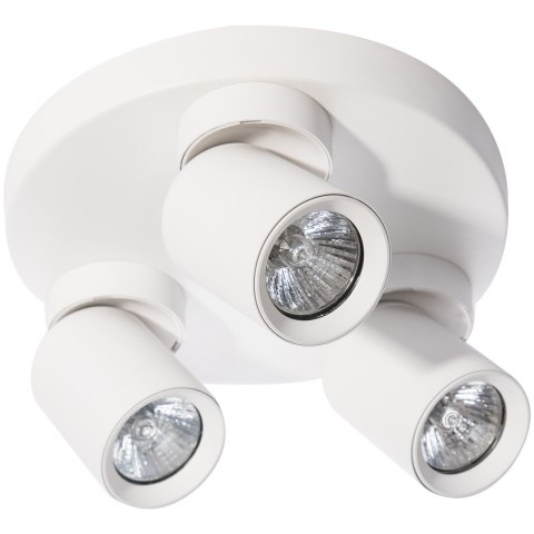 Plafon Pointa biały 3xGU10 Light Prestige