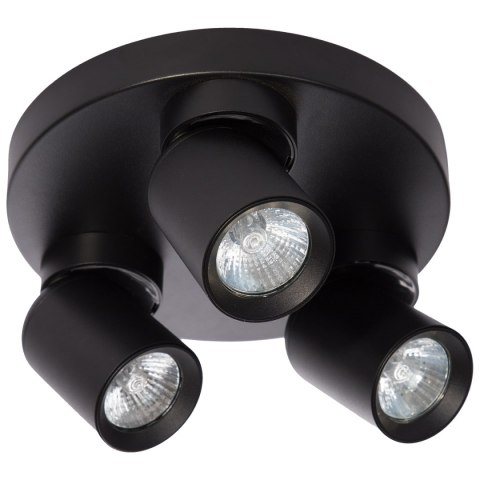 Plafon Pointa czarny 3xGU10 Light Prestige