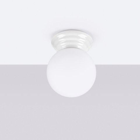 Plafon ZORI biały IP44