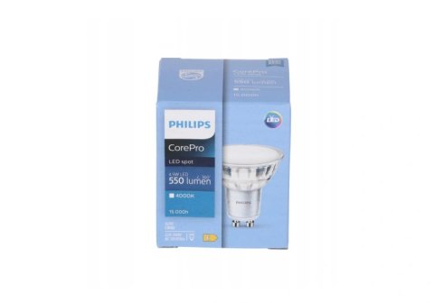 Żarówka GU10 4.9W 550 lm 4000K Philips