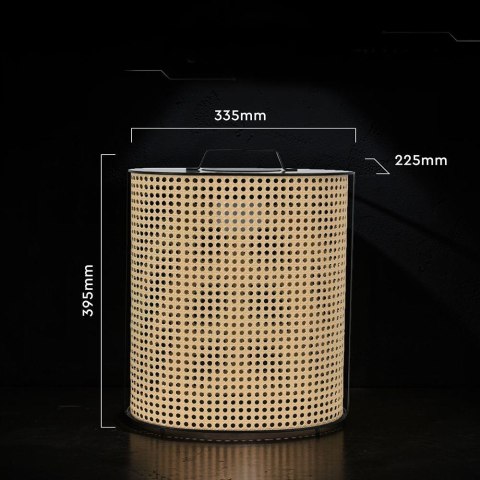 1.2W LED Solar Lamp With Lithium Battery (36*22.5*43cm) 2800K-3200K