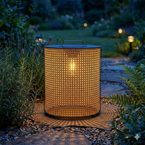 1.2W LED Solar Lamp With Lithium Battery (36*22.5*43cm) 2800K-3200K