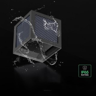 2.25W LED Solar Wall Light 3in1 Black Body IP65 PIR Sensor