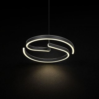 25W LED DECORATIVE HANGING LIGHT 400x60MM 4000K SANDY BLACK