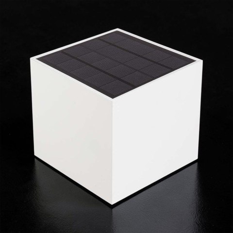 3W LED Solar Wall Light 3in1 White Body IP65 Charging Type C PIR Sensor