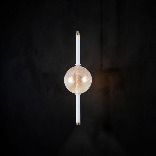 8W LED Decorative Hanging Light D150-H510 Gold+Amber+White 3000K