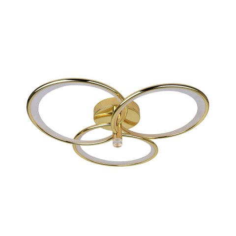 Azina 3 Plafon złota LED Light Prestige